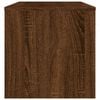 vidaXL TV Cabinet Brown Oak Engineered wood Medium TV Cabinet