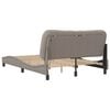 vidaXL Bed Frame Taupe