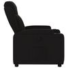 vidaXL Recliner Chair Black Fabric (100% polyester), metal, plywood Medium