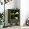 vidaXL Highboard Olive Green Cold-rolled steel Tall Highboard
