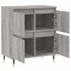 vidaXL Sideboard Gray Sonoma Engineered wood Medium Sideboard