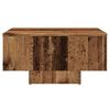 vidaXL Coffee Table Old wood Engineered wood Coffee Table Square