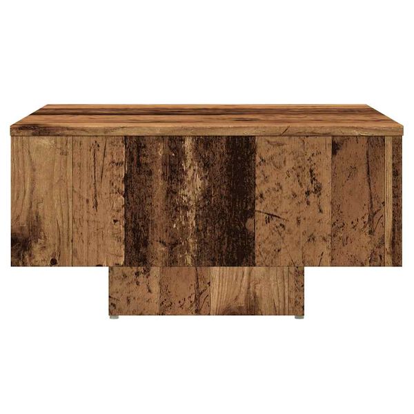 vidaXL Coffee Table Old wood Engineered wood Coffee Table Square