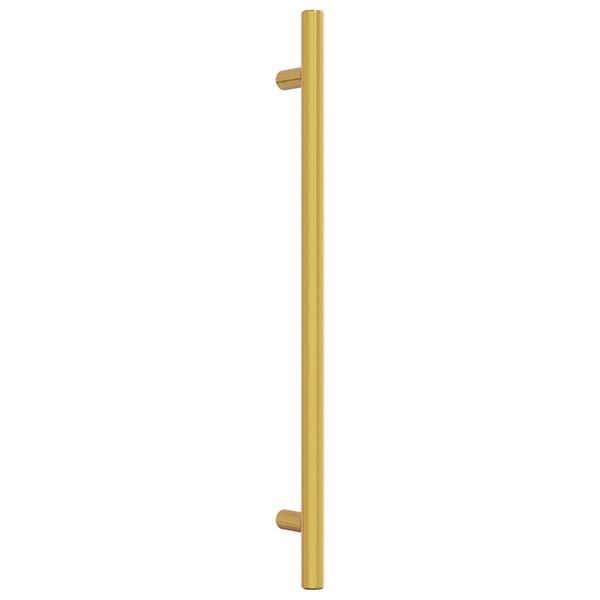 vidaXL Cabinet Handle Set of 10 Gold Stainless steel 8.8 in hole spacing