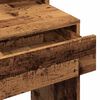 vidaXL Dressing Table Old wood Engineered wood, acrylic Compact