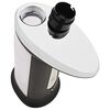 vidaXL Soap Dispenser Black, silver, milk white Plastic Standard