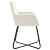 vidaXL Dining Chairs 6 pcs Cream Velvet