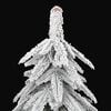 vidaXL Artificial Christmas Tree White Polyethylene 70.9 in Foldable