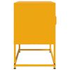 vidaXL TV Cabinet Mustard yellow Steel TV Cabinet Rectangular