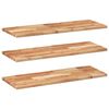 vidaXL Floating Shelves 3 pcs 31.5x11.8x0.8" Oil Finished Solid Wood Acacia