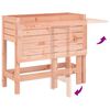 vidaXL Garden Planter Natural Wood Solid Douglas Fir Wood Medium