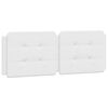 vidaXL Headboard Cushion White