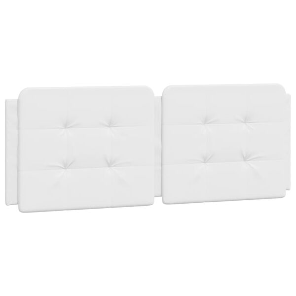 vidaXL Headboard Cushion White