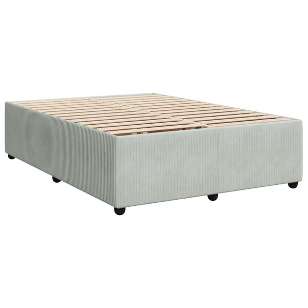 vidaXL Bed Frame Light Grey