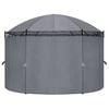 vidaXL Gazebo with Curtains 204.7"x137.4"x100.4" Anthracite
