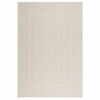vidaXL Rug Cream Polypropylene 55.1x78.7 in UV-resistant materials Rug
