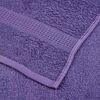 vidaXL Soap Towel Set of 4 Purple 100% Cotton 11.8 x 11.8 in