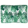 vidaXL Pallet Cushion Leaf pattern Polyester 23.6x15.7x4.7 in