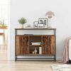 vidaXL Sideboard Old Wood 39.37 x 13.78 x 31.50 in Engineered Wood