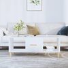 vidaXL Coffee Table White Engineered Wood Medium Coffee Table