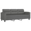 vidaXL 3-seater Sofa Dark grey