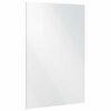 vidaXL Wall Mirror Rectangular 19.69 x 31.50 in Tempered Glass