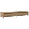 vidaXL Monitor Stand with Drawers Artisian Oak 39.4x10.6x5.9" Engineered Wood