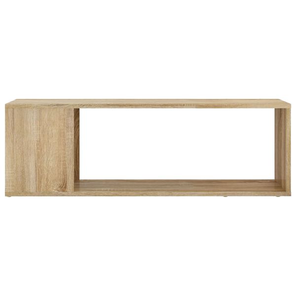 vidaXL TV Cabinet Sonoma oak Engineered wood TV Cabinet Rectangular