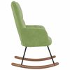 vidaXL Rocking Chair Light Green