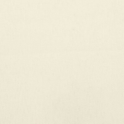 vidaXL Garden Bench Cushion Cream White 39.4"x19.7"x2.8" Oxford Fabric