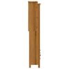 vidaXL Bathroom Furniture Set Natural Wood Solid Pine Wood Tall and Slim