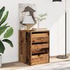 vidaXL Chest Of Drawers Old wood Engineered wood Medium Chest Of Drawers