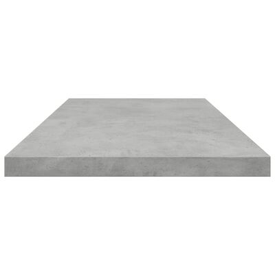 vidaXL Bookshelf Boards 4 pcs Concrete Gray 31.5"x7.9"x0.6" Engineered Wood