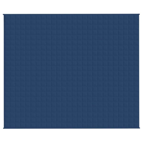 vidaXL Weighted Blanket Blue