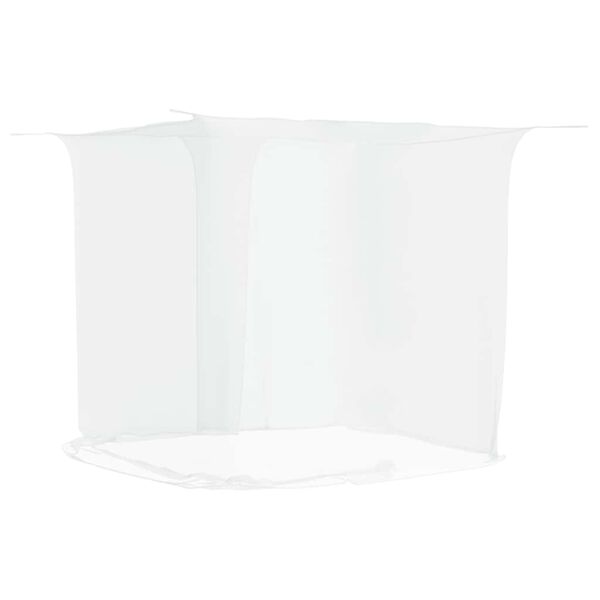 vidaXL Hanging Mosquito Net 156 Mesh White 86.6x47.2x59.1"