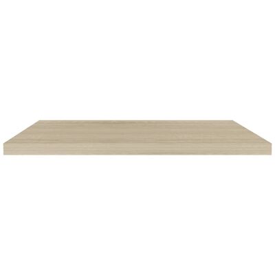 vidaXL Floating Wall Shelves 4 pcs Oak 35.4"x9.3"x1.5" MDF