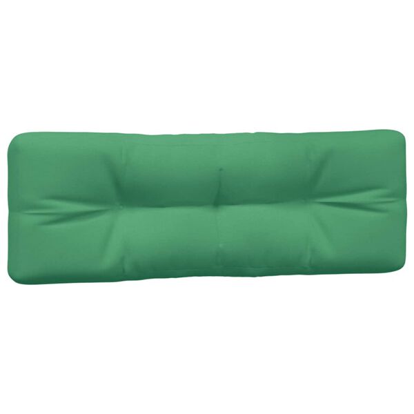 vidaXL Pallet Cushion Set of 3 Green Polyester UV-resistant