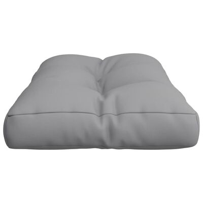vidaXL Pallet Cushion Gray 31.5"x15.7"x4.7" Fabric
