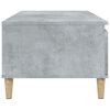 vidaXL Coffee Table Concrete Grey Engineered Wood Medium Coffee Table