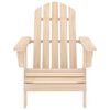 vidaXL Garden Chair Natural Wood Solid fir wood Standard Detachable