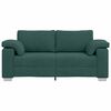 vidaXL Sofa Dark Green 70.87 x 30.31 x 32.28 in Fabric