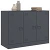 vidaXL Sideboard Anthracite Cold-rolled steel Medium