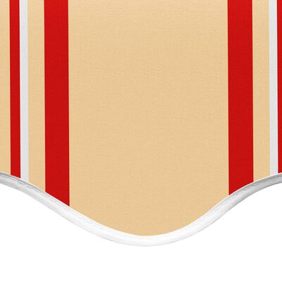 vidaXL Replacement Fabric for Awning Yellow and Orange 19.7'x11.5'