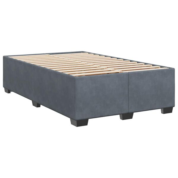 vidaXL Bed Frame Dark Grey
