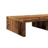 vidaXL Monitor Stand Old Wood 19.7x10.6x3.9" Engineered Wood
