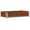 vidaXL Pallet Collar Brown 39.4x19.7" Solid Wood Pine
