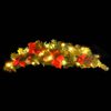 vidaXL Christmas Arch Green and Red PVC 35.4 inches long Christmas Arch