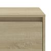 vidaXL Bedside Cabinet Sonoma oak Engineered wood