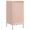 vidaXL Sideboard Pink Cold-rolled Steel Medium Sideboard Rectangular