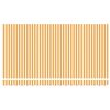 vidaXL Awning Replacement Fabric Yellow and White 149.61 x 76.77 in